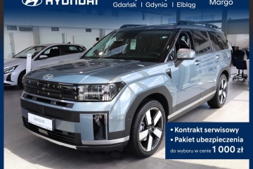 Kamery 360 / BOSE / Skóry / LED / Czujniki przód i tył / Hyundai Margo